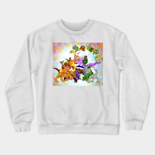 Squad Together Christmas Crewneck Sweatshirt